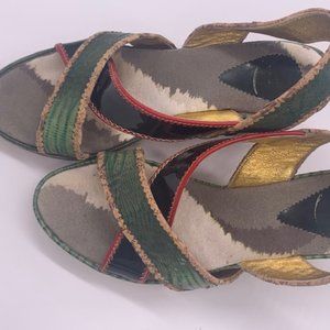 Vintage Roberto Cavalli Wedge Shoe